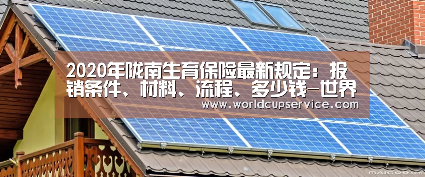 2020年陇南生育保险最新规定:报销条件、材料、流程、多少钱-世界杯买球网站(图2) 世界杯投注